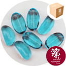 Glass Stones - Turquoise Blue - Design Pack